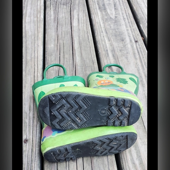Cat & Jack Caterpillar Toddler Boots Size 8 - Picture 4 of 5